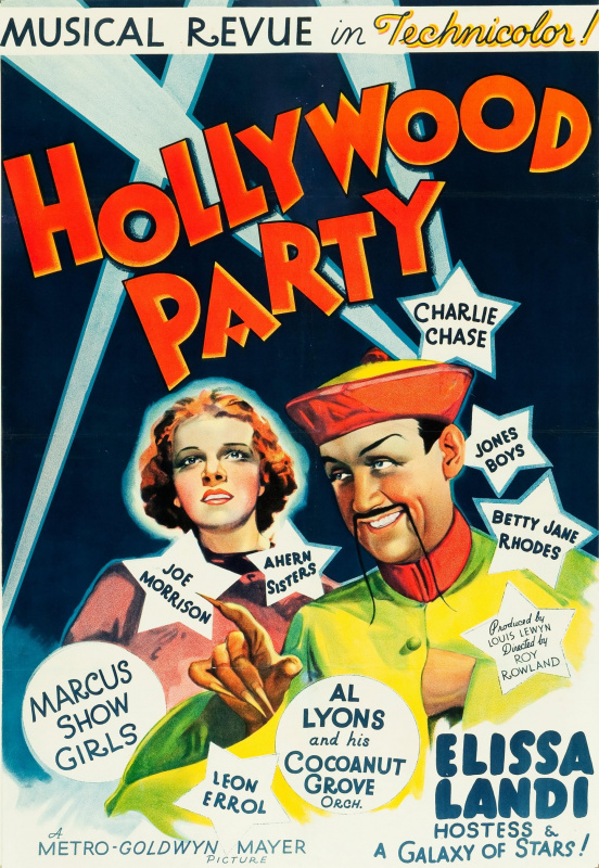 Hollywood Party (1937) :: starring: Lassie Lou Ahern