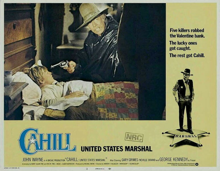 Cahill U S Marshal 1973 Starring Clay O Brien